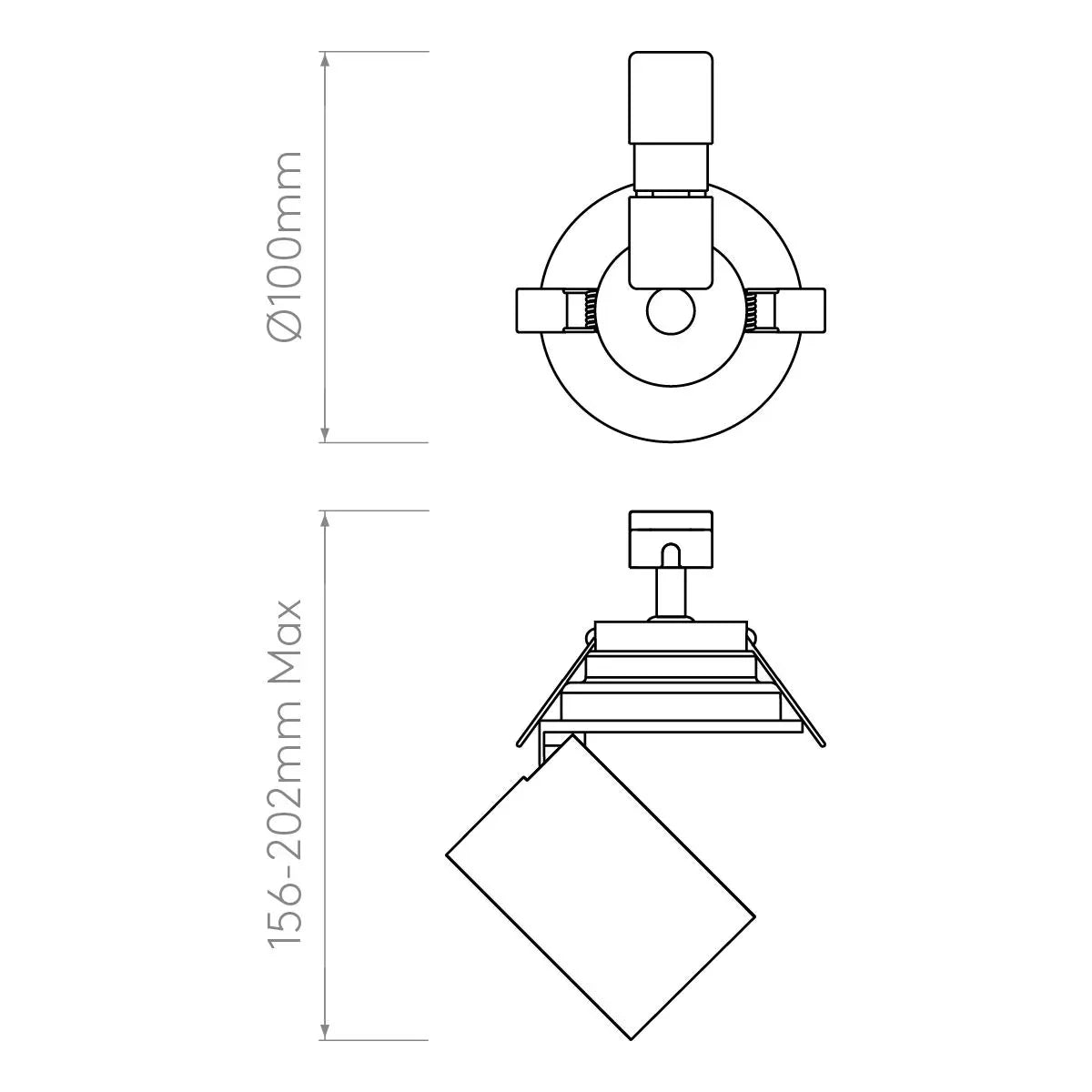 Astro Lighting Lynx Recess Spotlight | All Square Lighting