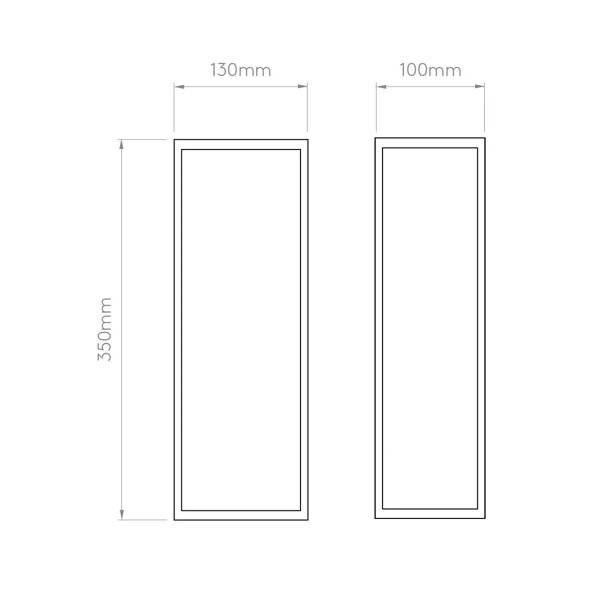 Astro Lighting Messina 130 Wall Light | All Square Lighting