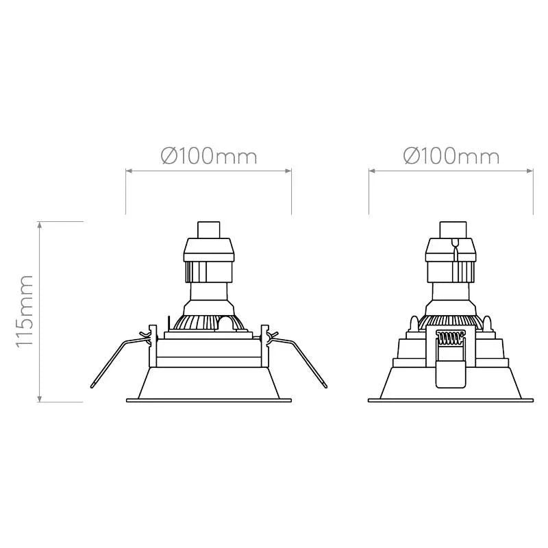 Astro Lighting Minima Slimline Adjustable Fire-Rated Downlight | All Square Lighting