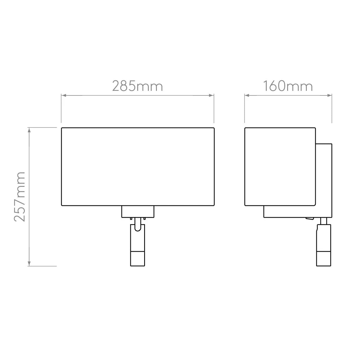 Astro Lighting Napoli Reader LED Wall Light | All Square Lighting