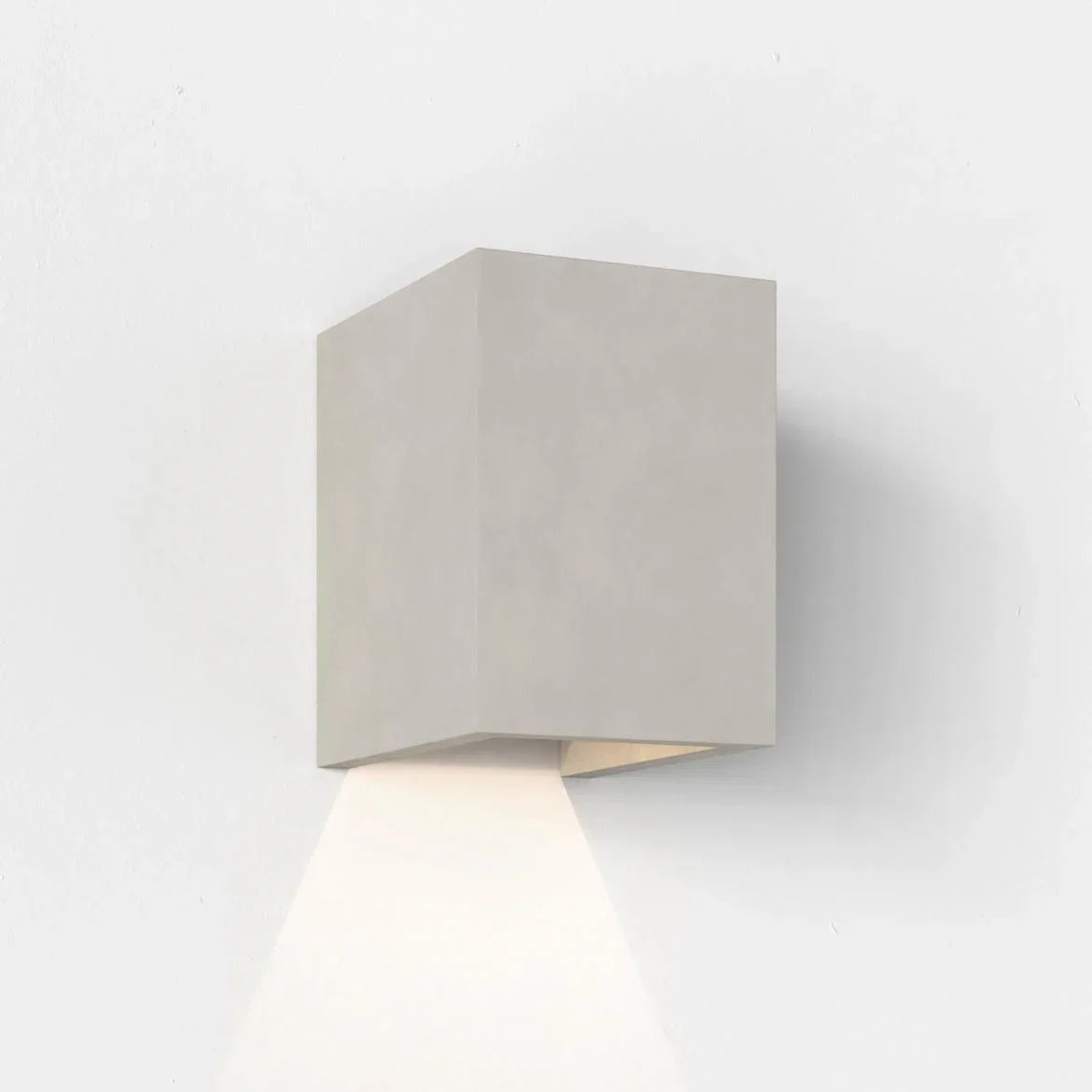 Astro Lighting Oslo 120 Concrete LED Wall Light | All Square Lighting