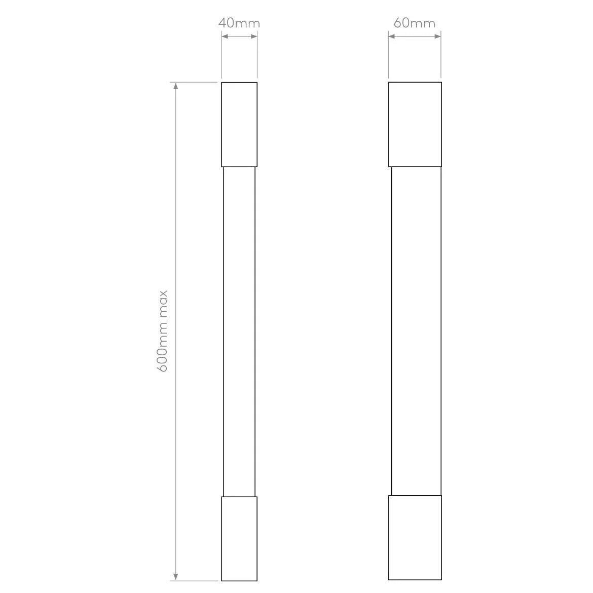 Astro Lighting Palermo 600 LED Wall Light | All Square Lighting