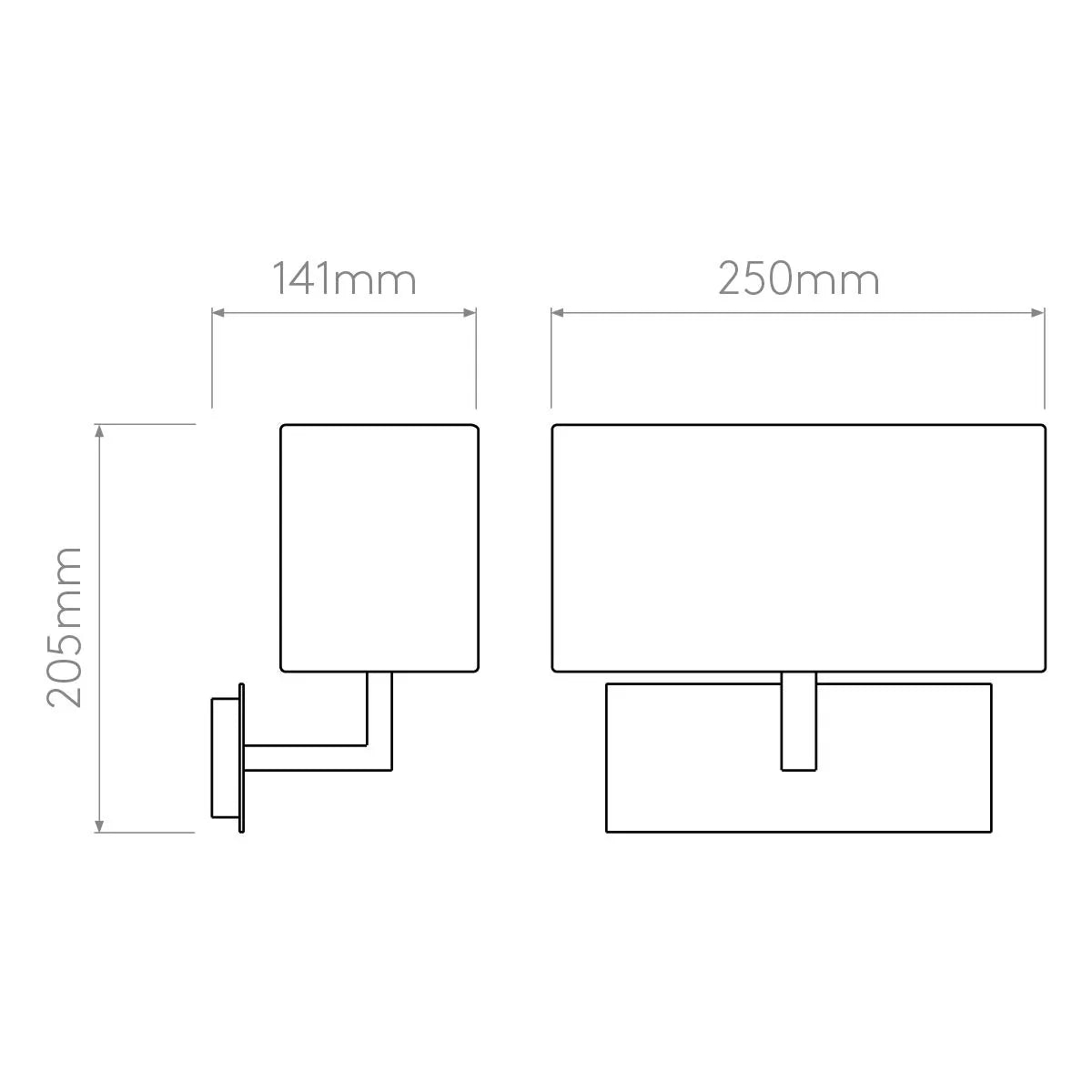 Astro Lighting Park Lane Wall Light | All Square Lighting