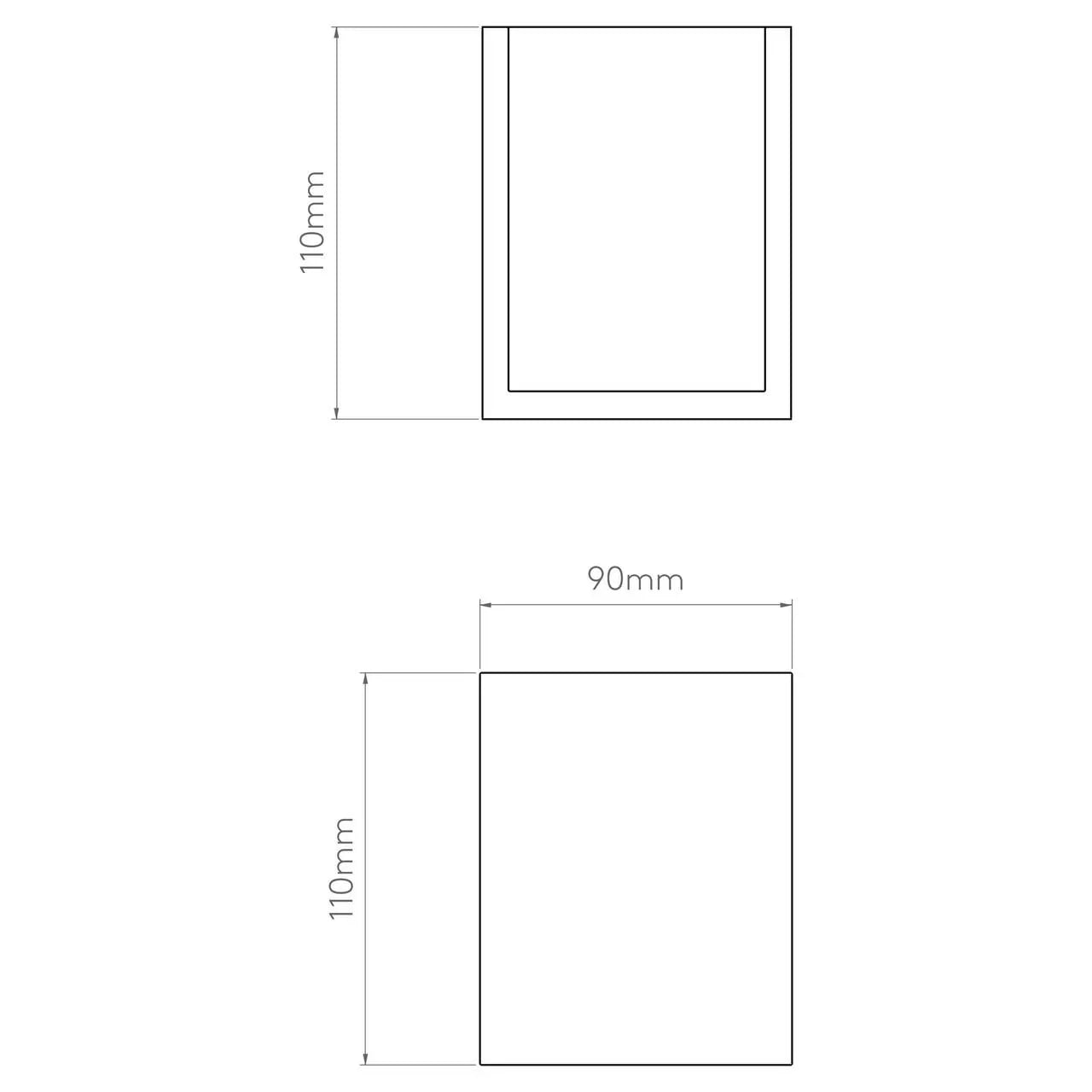 Astro Lighting Parma 110 Wall Light | All Square Lighting