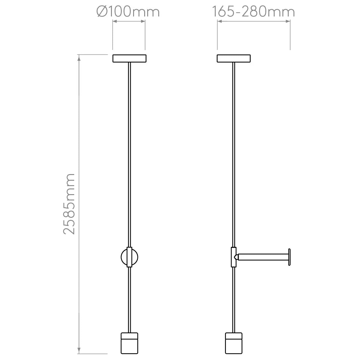 Astro Lighting Pendant Suspension Kit 3 | All Square Lighting