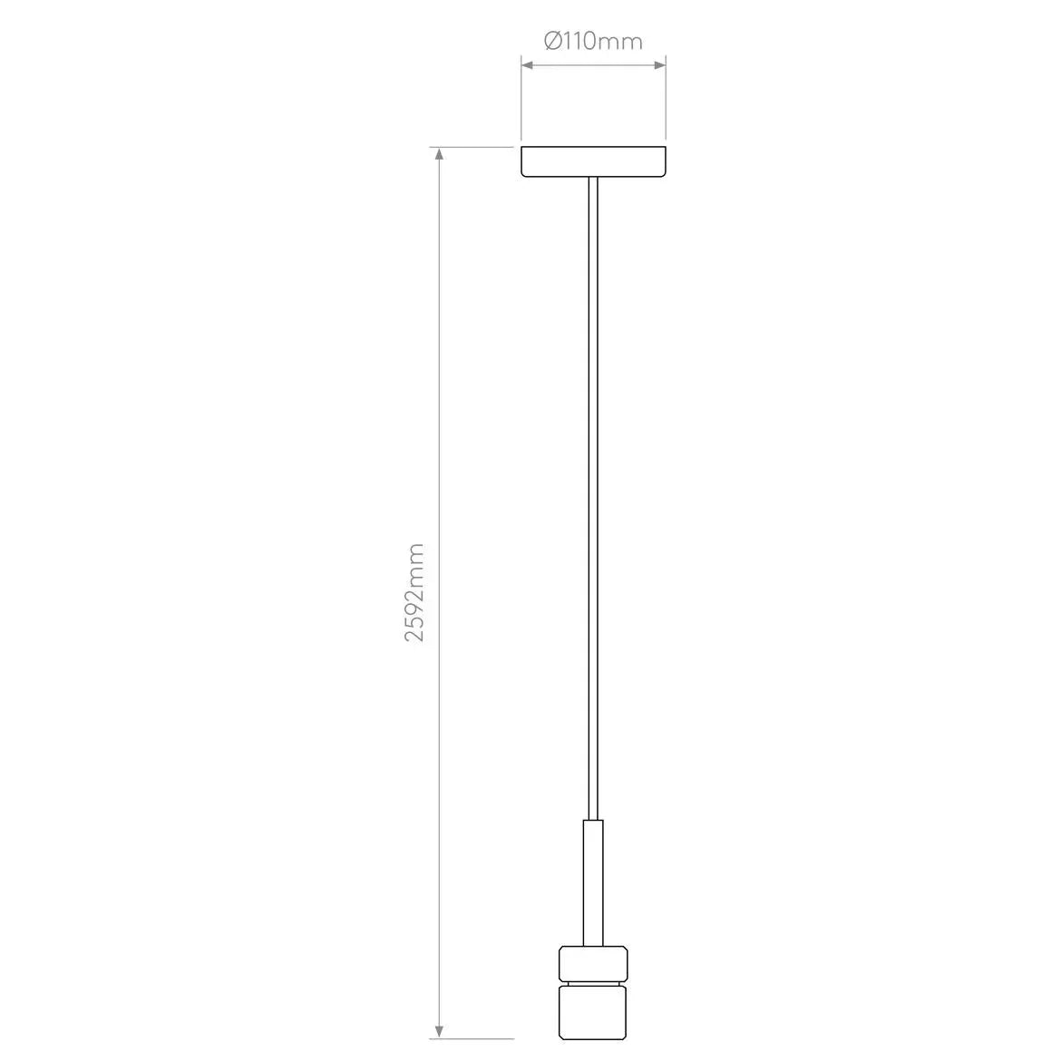 Astro Lighting Pendant Suspension Kit 4 | All Square Lighting