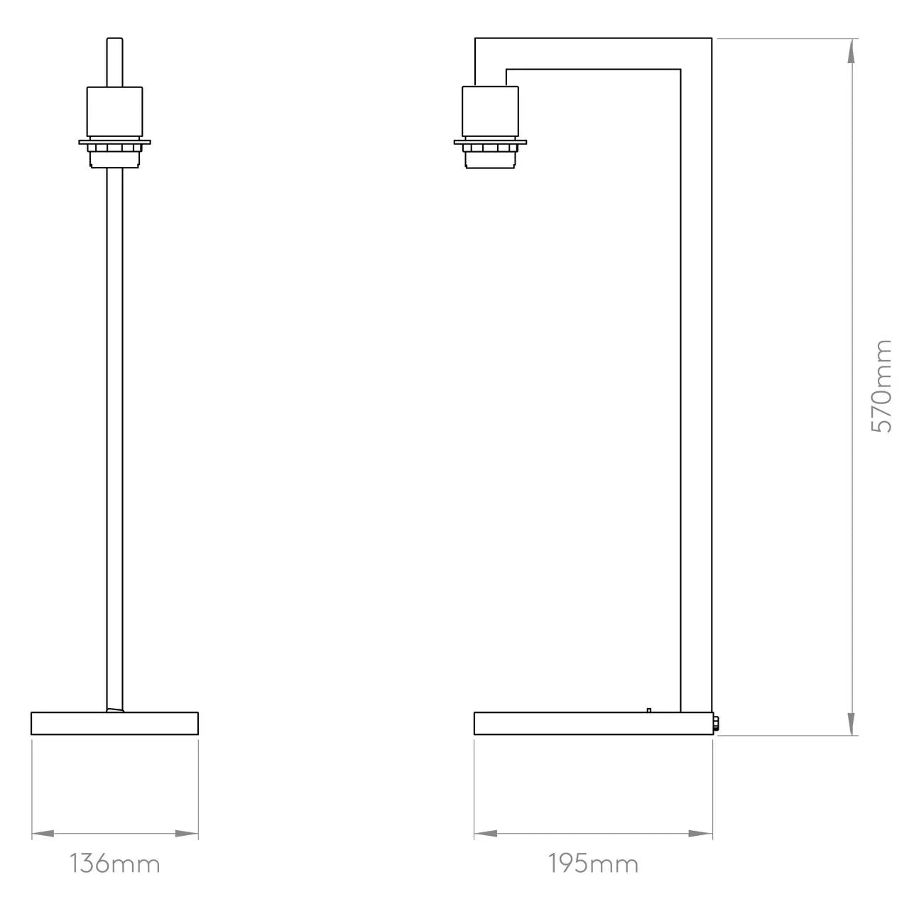 Astro Lighting Ravello Table Lamp | All Square Lighting