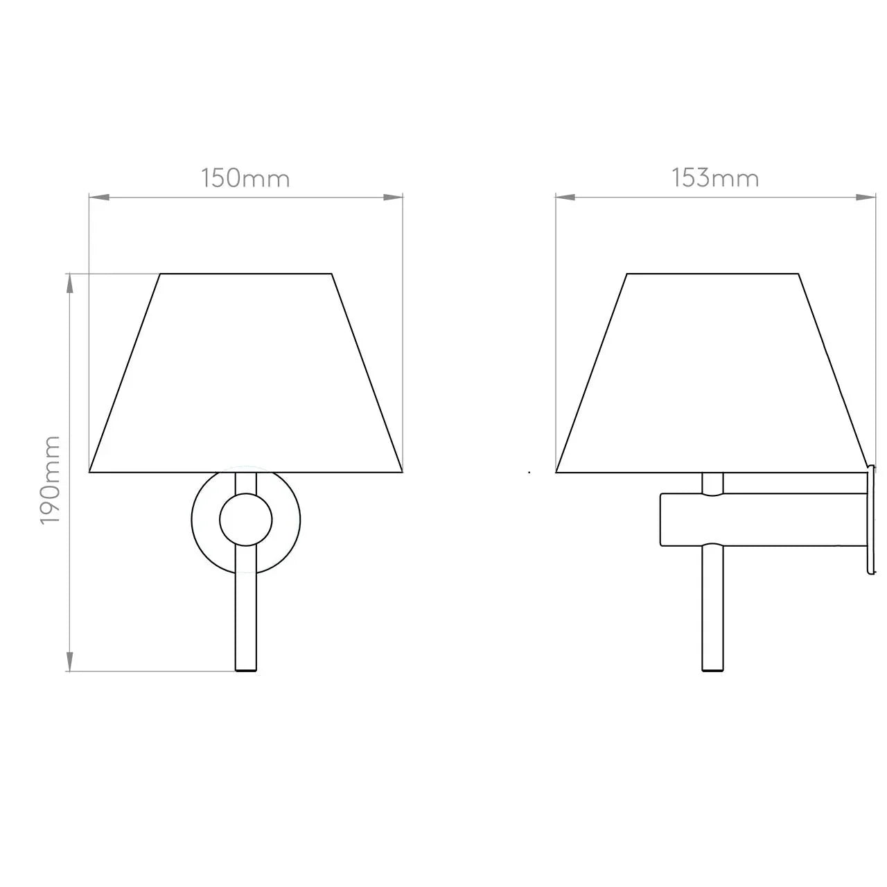 Astro Lighting Roma Wall Light | All Square Lighting