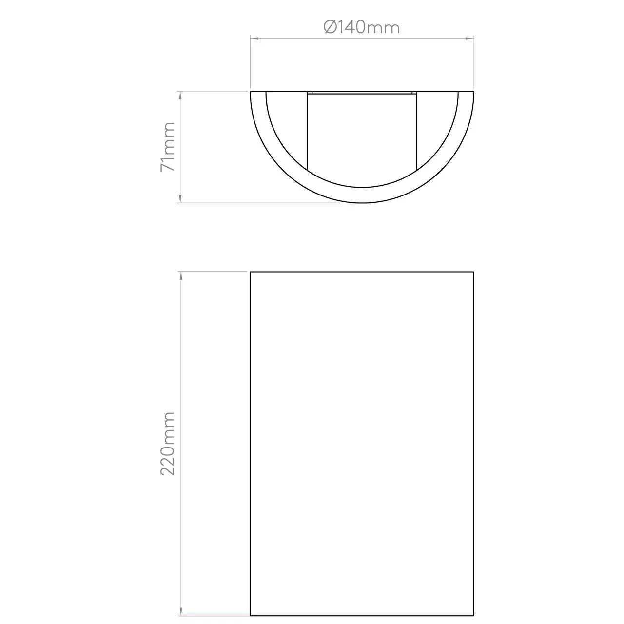 Astro Lighting Serifos 220 Wall Light | All Square Lighting