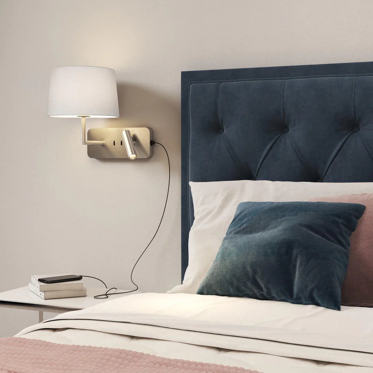 Astro Lighting Side By Side Grande USB Wall Light | All Square Lighting
