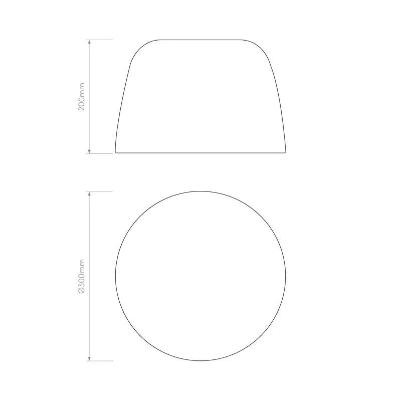 Astro Lighting Taiko 300 Ceiling Light | All Square Lighting