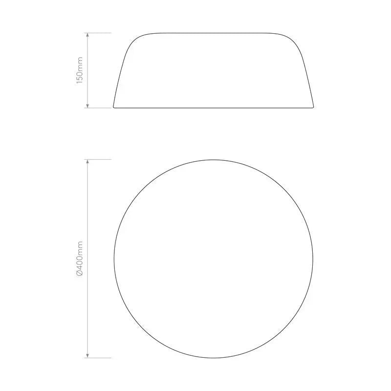 Astro Lighting Taiko 400 Ceiling Light | All Square Lighting