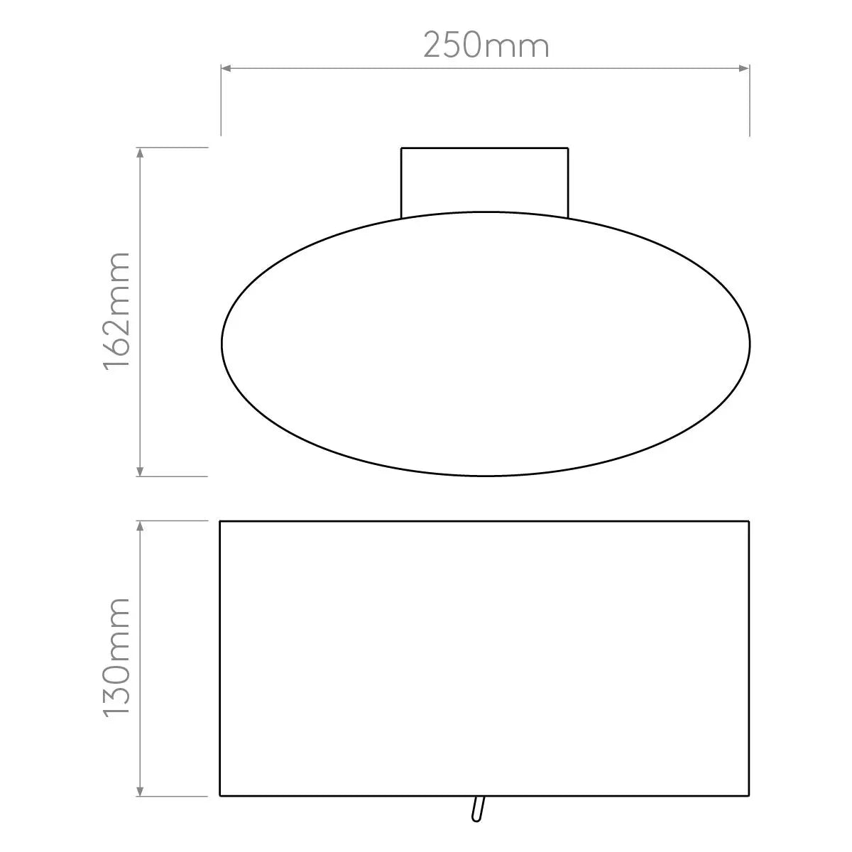 Astro Lighting Tokyo Switched Wall Light | All Square Lighting