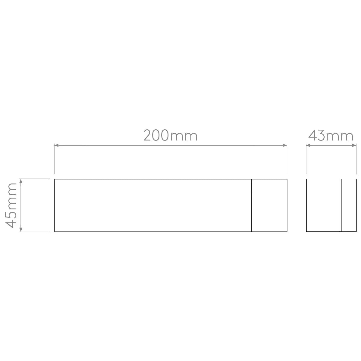 Astro Lighting Tosca LED Wall Light | All Square Lighting