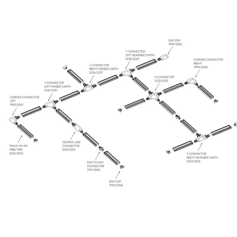 Astro Lighting Track 2m | All Square Lighting