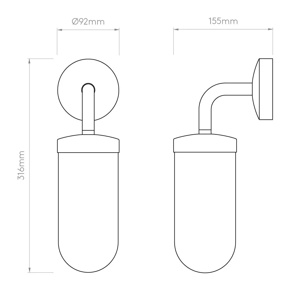 Astro Lighting Tressino Wall Light | All Square Lighting