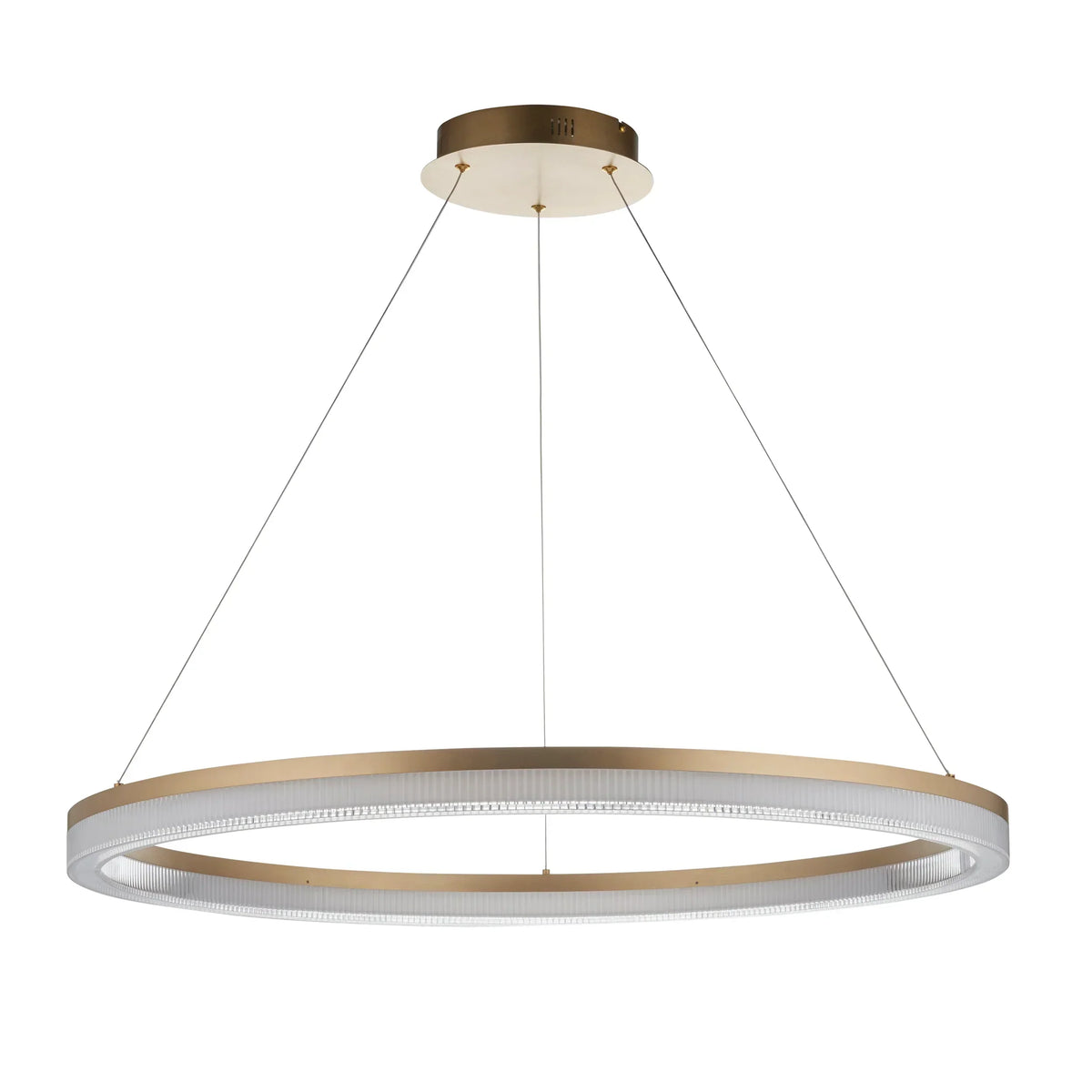 Helio Ripple Hoop Pendant Light
