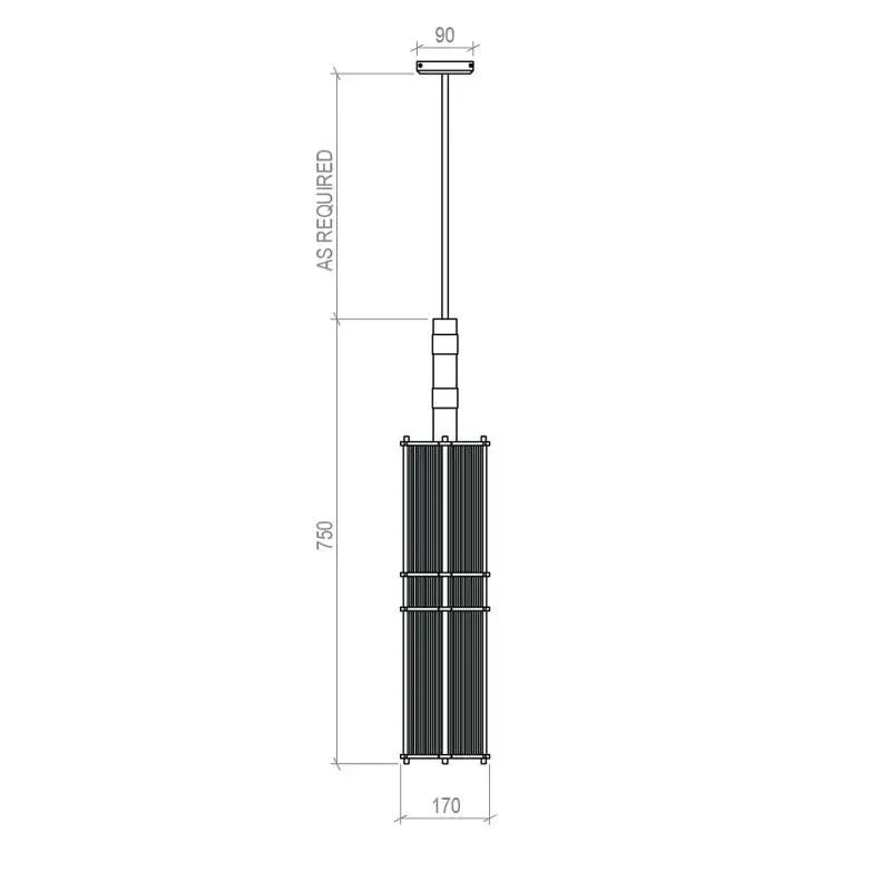 Bert Frank Arbor Pendant Light | All Square Lighting