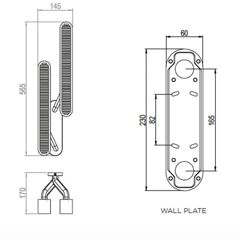 Bert Frank Colt Double Wall Light | All Square Lighting