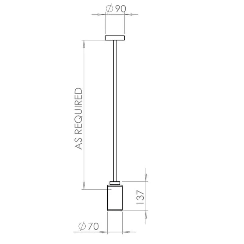 Bert Frank Farol Pendant Light | All Square Lighting