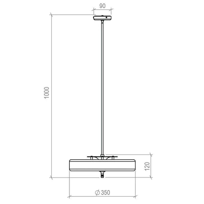 Bert Frank Revolve Pendant Light | All Square Lighting