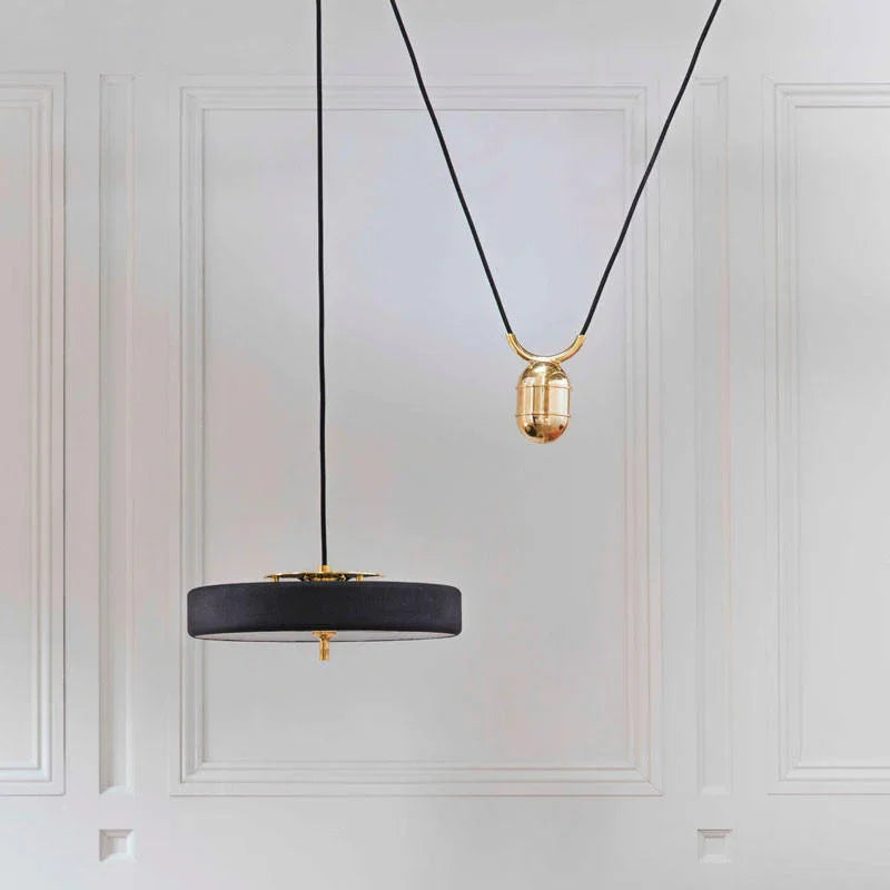 Bert Frank Revolve Rise & Fall Pendant Light | All Square Lighting