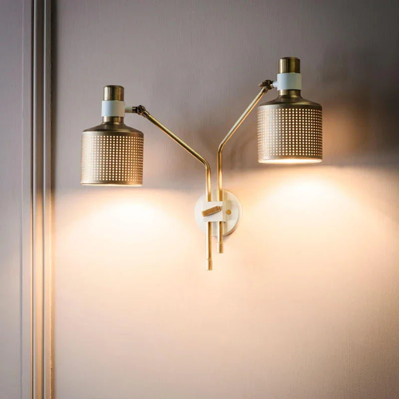 Bert Frank Riddle Double Wall Light | All Square Lighting
