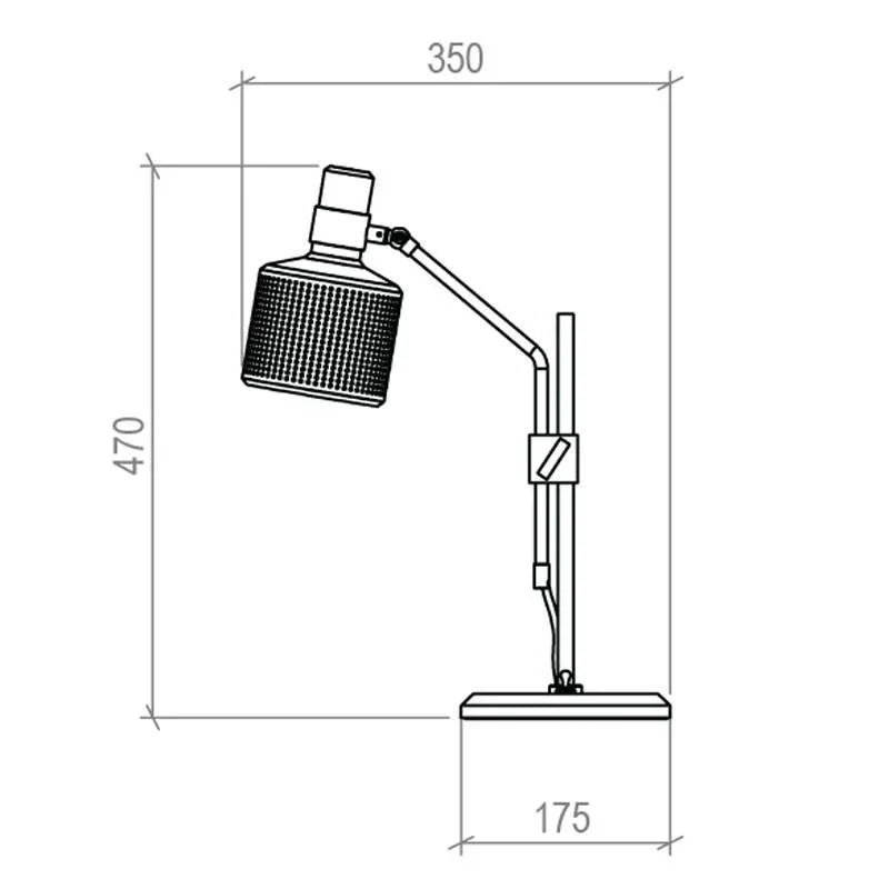 Bert Frank Riddle Single Table Lamp | All Square Lighting