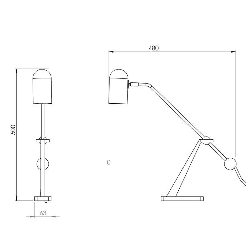 Bert Frank Stasis Table Lamp | All Square Lighting