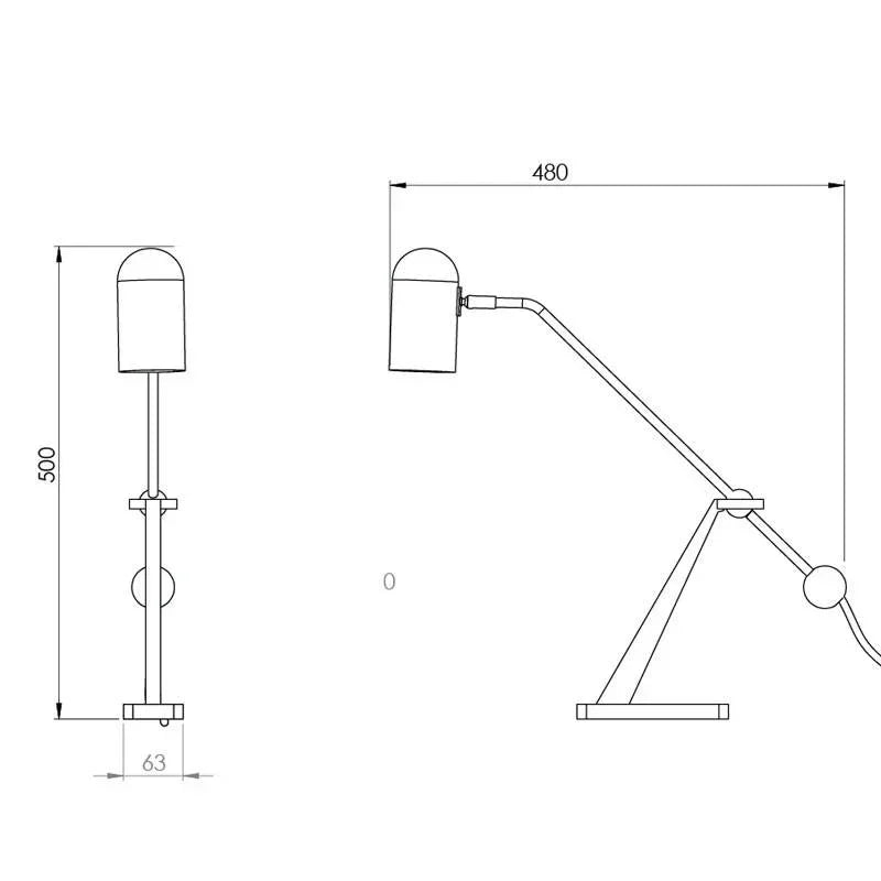 Bert Frank Stasis Table Lamp | All Square Lighting