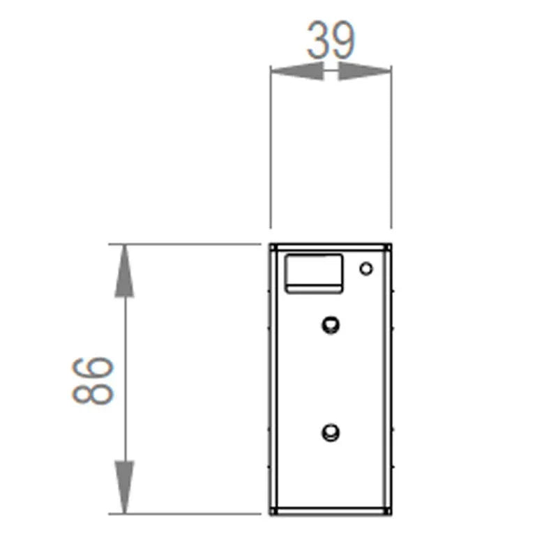 Bert Frank Tanto Large Wall Light | All Square Lighting