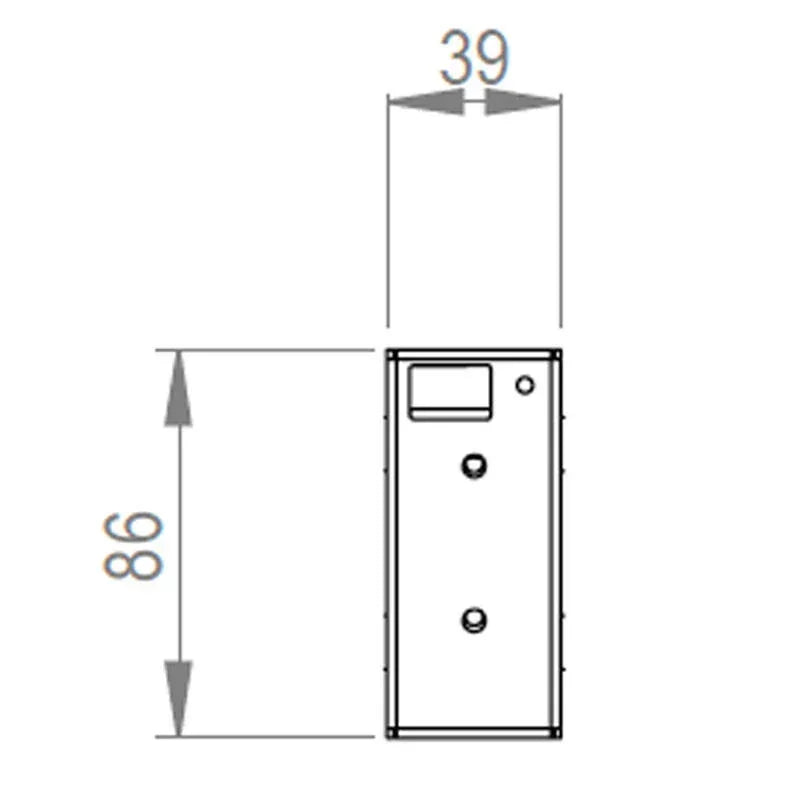 Bert Frank Tanto Large Wall Light | All Square Lighting