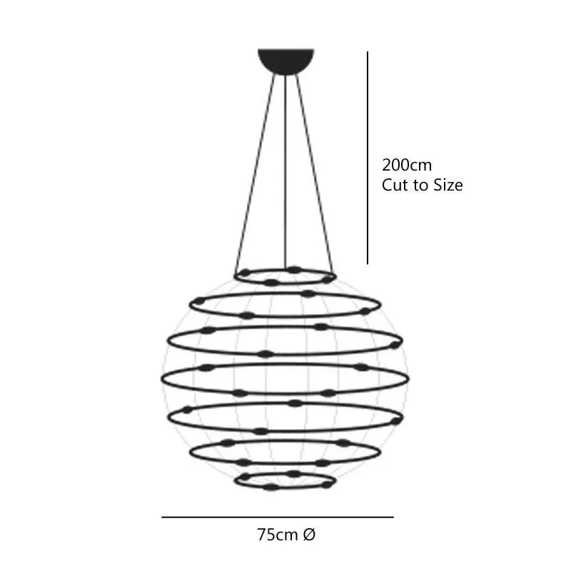 Catellani & Smith 28 Petites Bijoux Pendant Light | All Square Lighting
