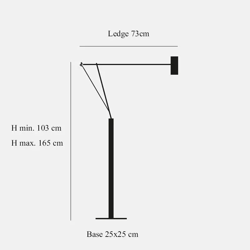 Catellani & Smith Ettorino Floor Lamp | All Square Lighting