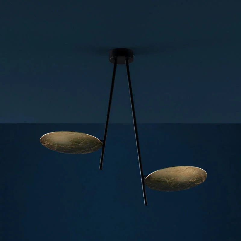 Catellani & Smith Lederam C2 Ceiling Light | All Square Lighting