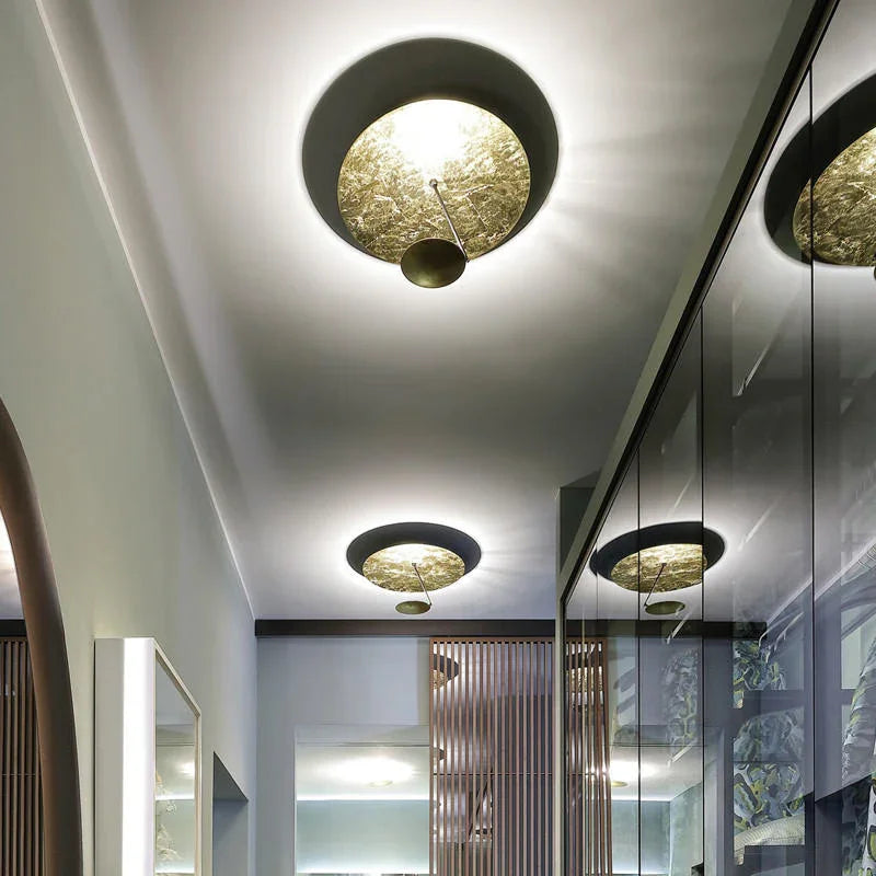 Catellani & Smith Lederam Ceiling Light | All Square Lighting
