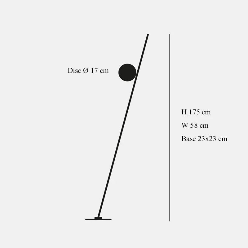 Catellani & Smith Lederam F1 Floor Lamp | All Square Lighting