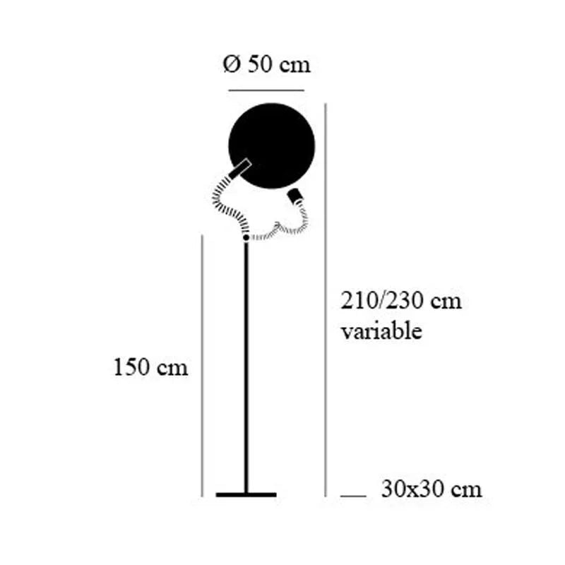 Catellani & Smith Luce d’Oro Floor Lamp | All Square Lighting