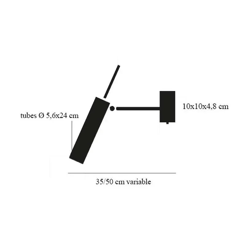 Catellani & Smith Lucenera 502 Wall Light | All Square Lighting