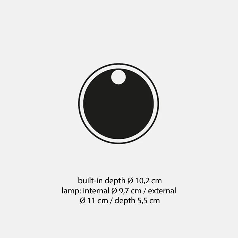 Catellani & Smith Pepita 102 Recessed Light | All Square Lighting