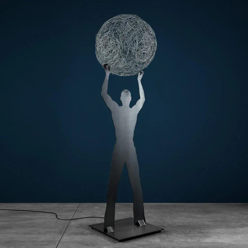 Catellani & Smith Uomo della Luce XXL Floor Lamp | All Square Lighting