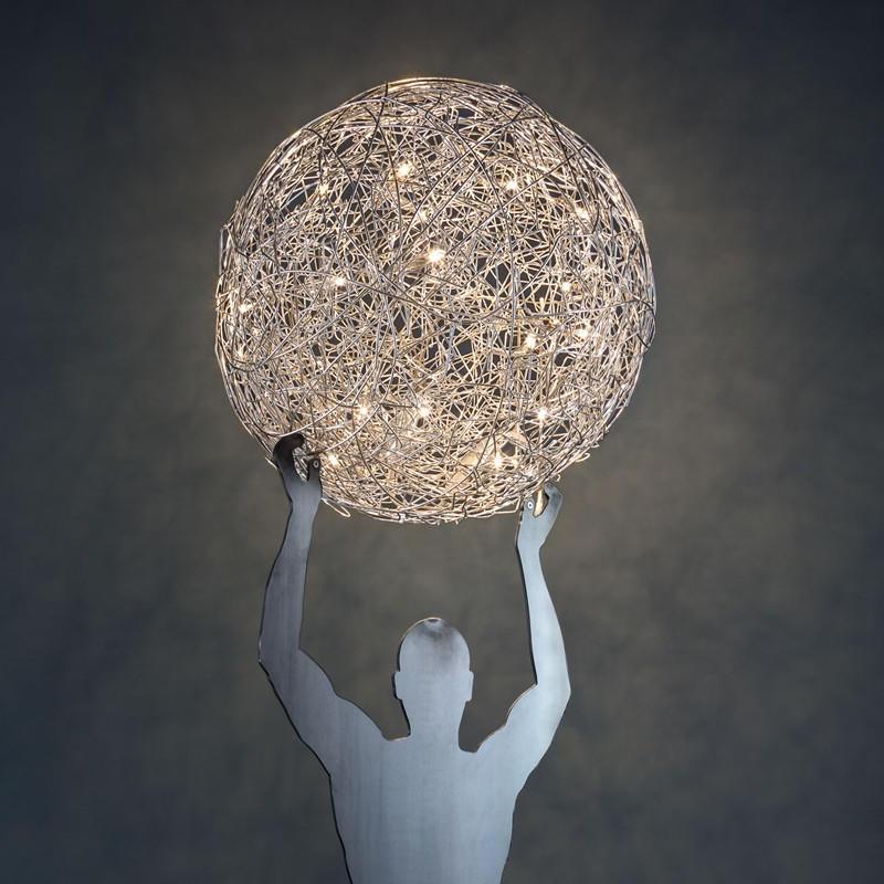 Catellani & Smith Uomo della Luce XXL Floor Lamp | All Square Lighting