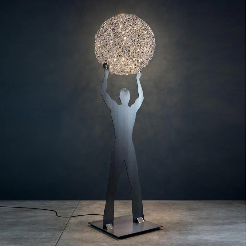 Catellani & Smith Uomo della Luce XXL Floor Lamp | All Square Lighting
