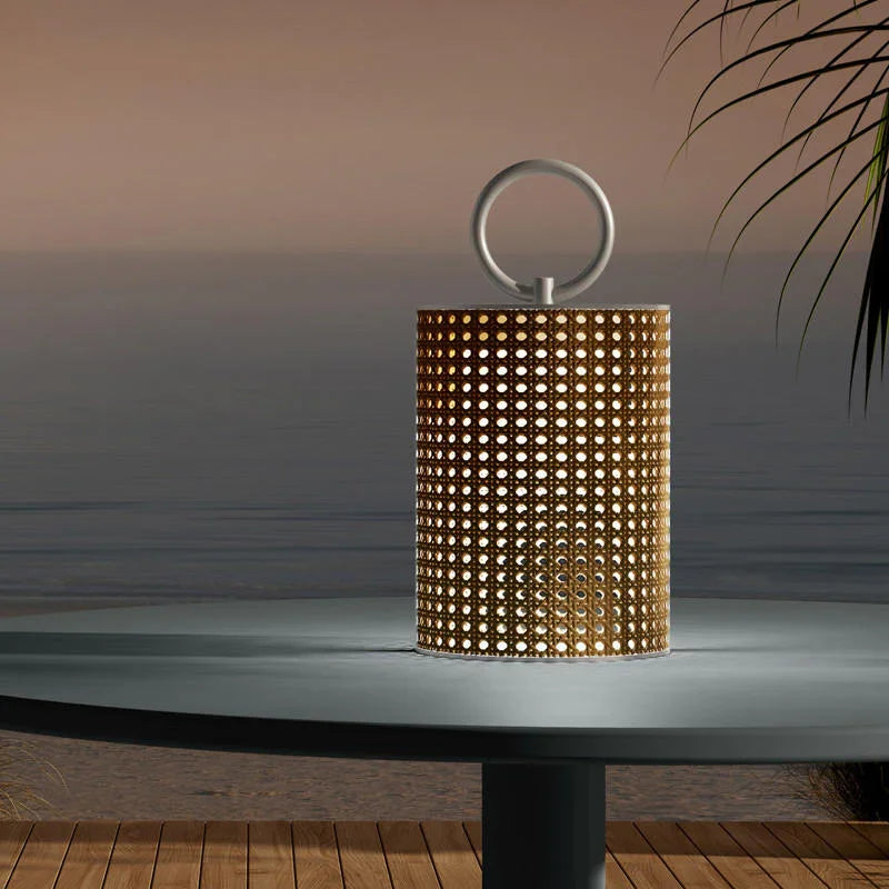 Contardi Clara Small Battery Outdoor Floor Lamp | All Square Lighting
