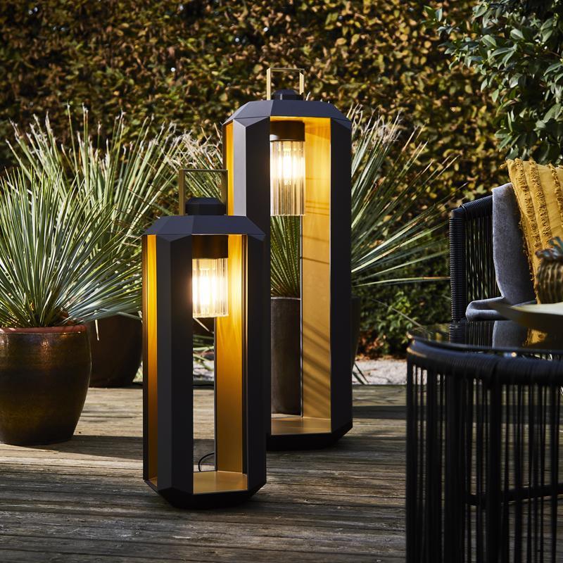 Contardi Cube Large Outdoor Battery Floor Lamp | All Square Lighting