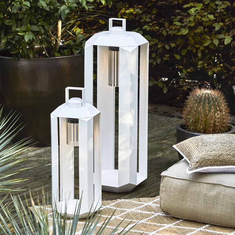 Contardi Cube Large Outdoor Battery Floor Lamp | All Square Lighting