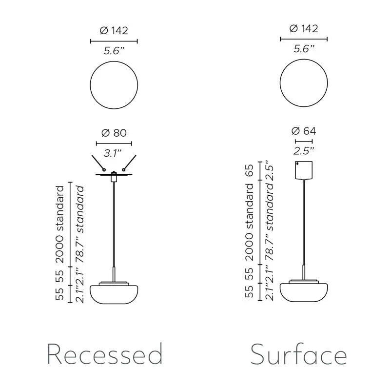 Contardi Kiki Pendant Light | All Square Lighting