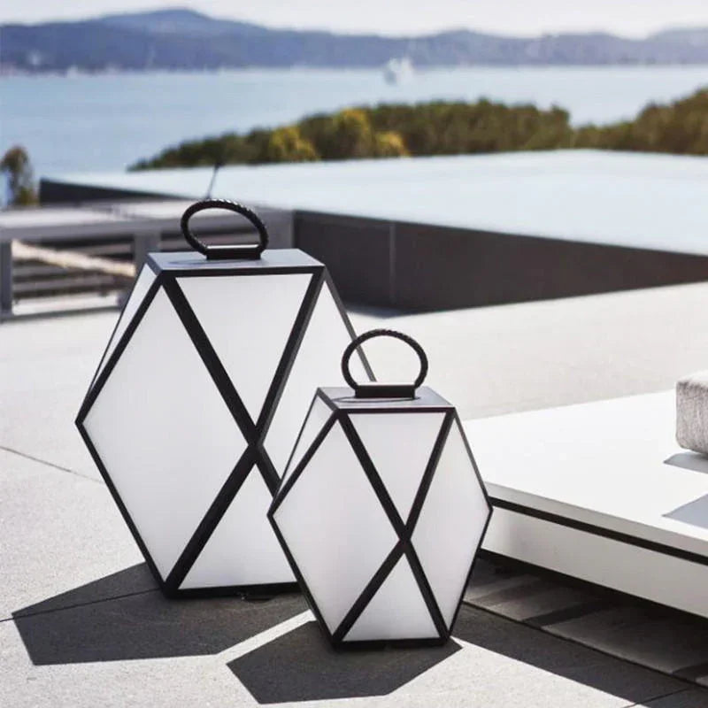 Contardi Muse Medium Battery Outdoor Floor Lamp | All Square Lighting