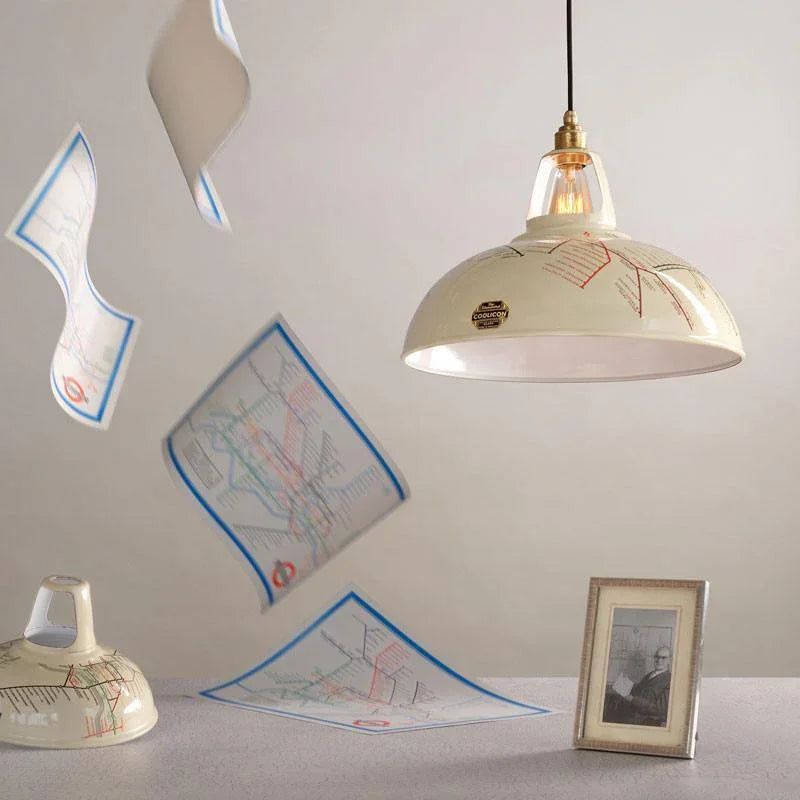 Coolicon Lighting Original 1933 Design Large “Underground Map” Pendant Light | All Square Lighting