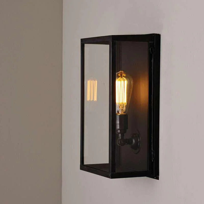 Original BTC Box Medium Internal Glass Wall Light | All Square Lighting